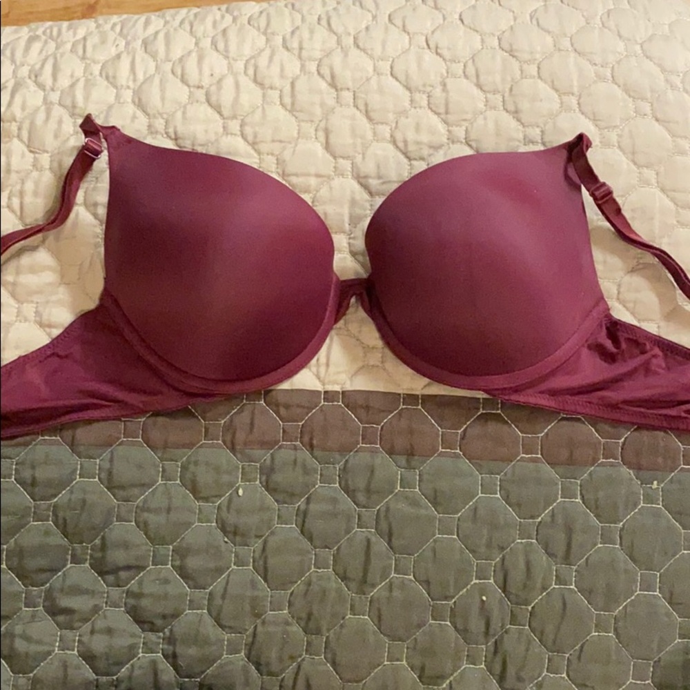 Pink Victoria’s Secret Push Up Everywhere Bra
